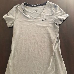 Nike V-neck dri fit top